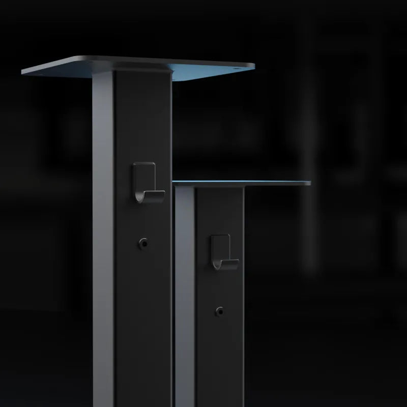Rockless table hooks