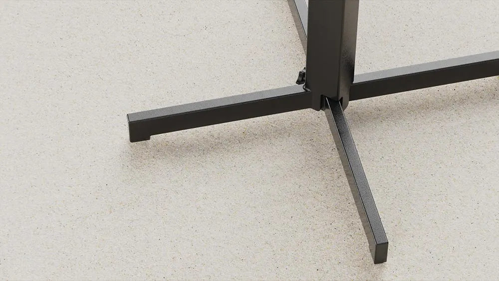Rockless Table base on sand