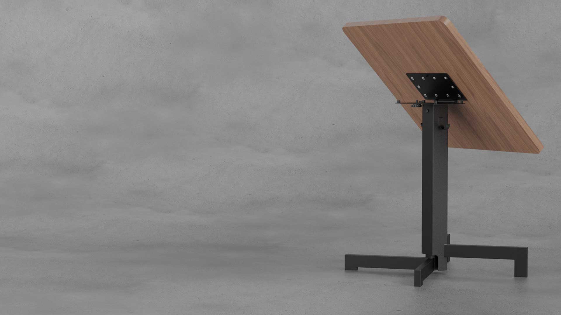 Rockless Table Flip Top