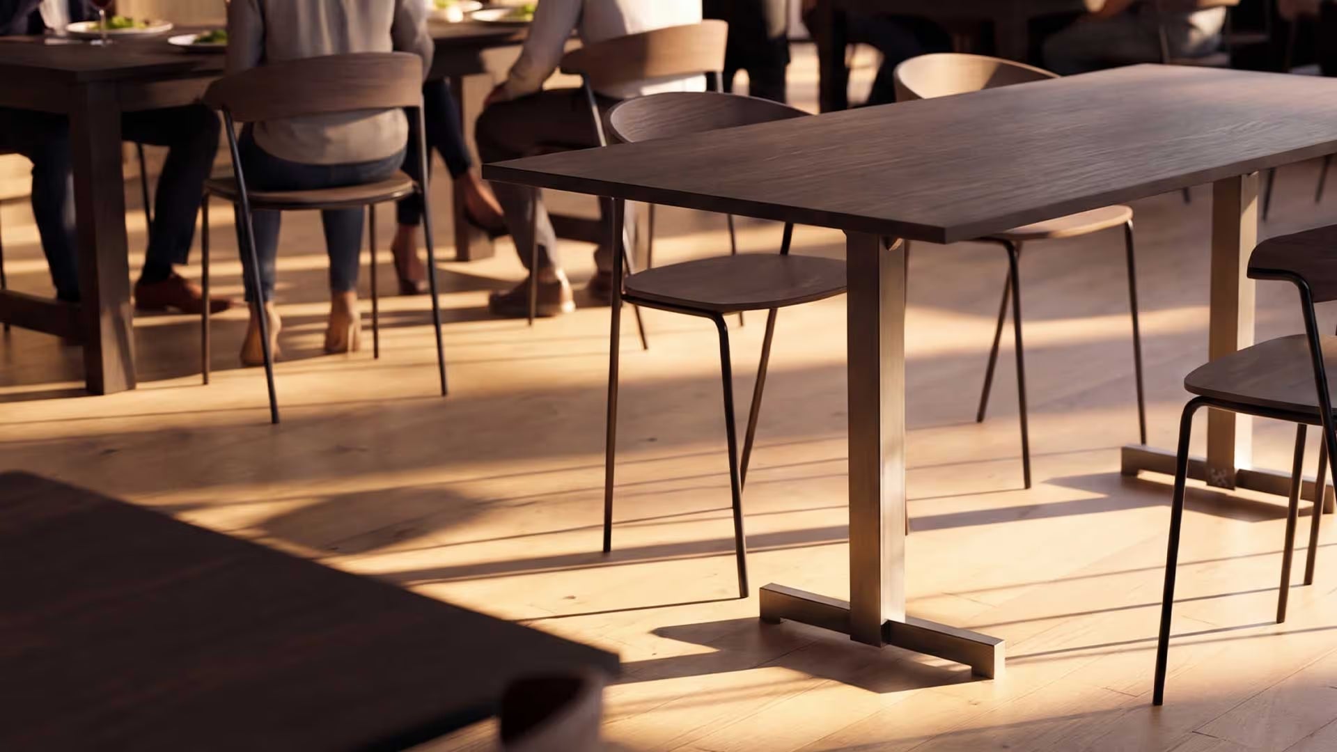 Rockless Table T-Bases